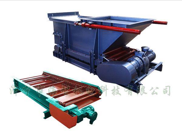 鏈板式給料機(jī)包括電控系統(tǒng)，電控系統(tǒng)包括就地控制系統(tǒng)和/或遠(yuǎn)程控制系統(tǒng)